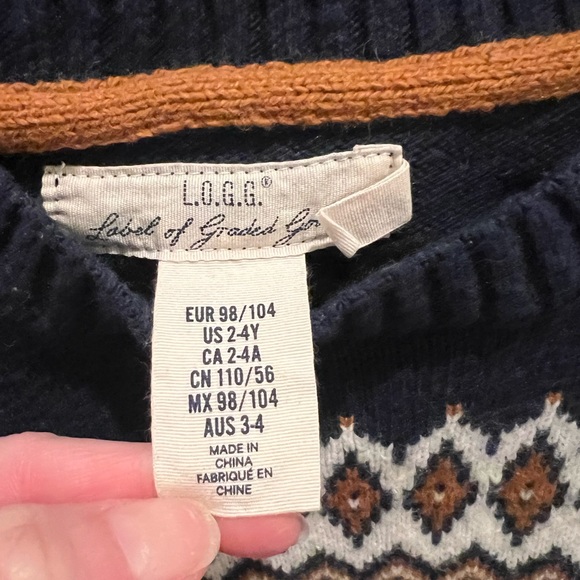 SALE! H&M beautiful sweater! Size 2-4 Y. Christmas ready! - Picture 5 of 6